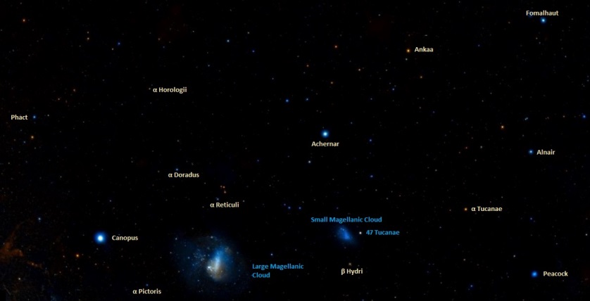 how to find achernar,where is achernar in the sky