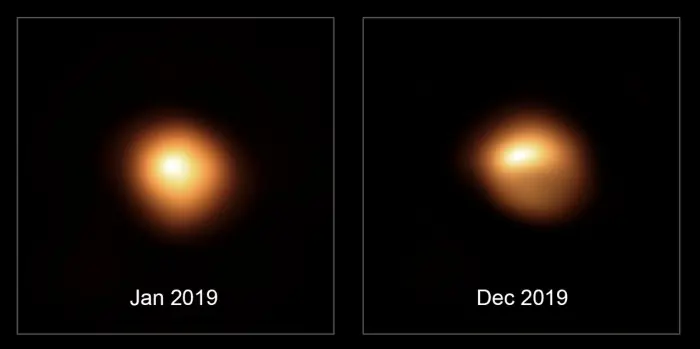 great dimming episode,great dimming of betelgeuse