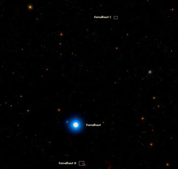 fomalhaut star system,alpha piscis austrini system