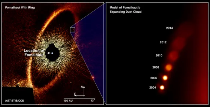 fomalhaut dust cloud