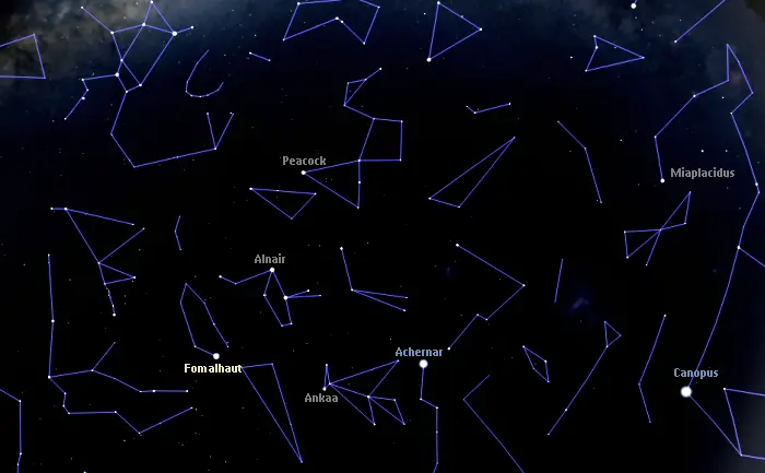 fomalhaut location,where is fomalhaut