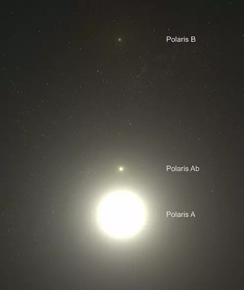 polaris star system,polaris b
