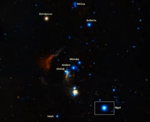 beta orionis location,how to find rigel,where is rigel in the sky