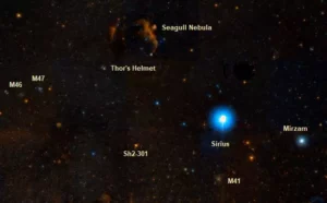 sirius deep sky objects