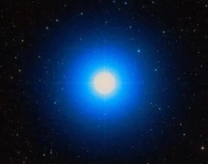 spica star,alpha virginis,brightest star in virgo