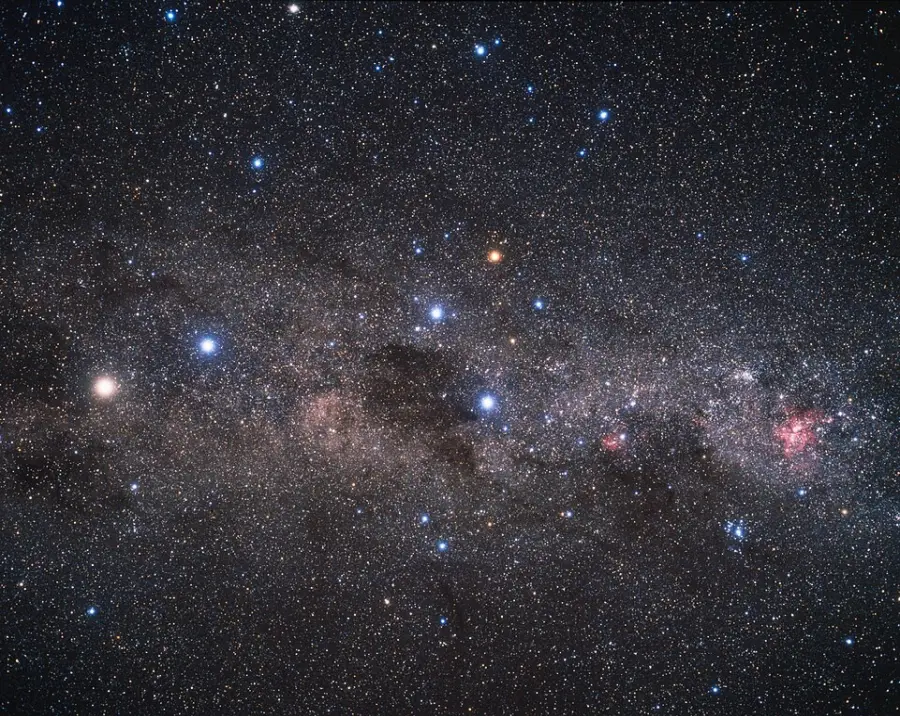 rigil kentaurus, hadar and the southern cross,southern pointers