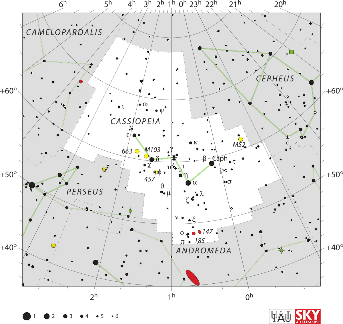 cassiopeia map,cassiopeia constellation,cassiopeia stars,cassiopeia star map,cassiopeia star chart