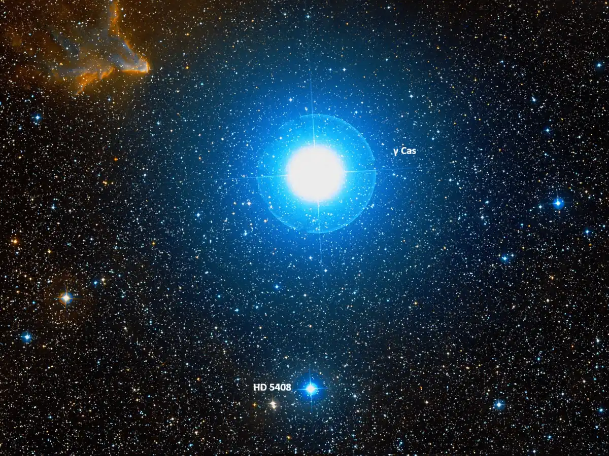 gamma cassiopeiae,hd 5408,gamma cassiopeiae companion