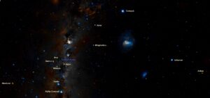 brightest stars in the southern hemisphere