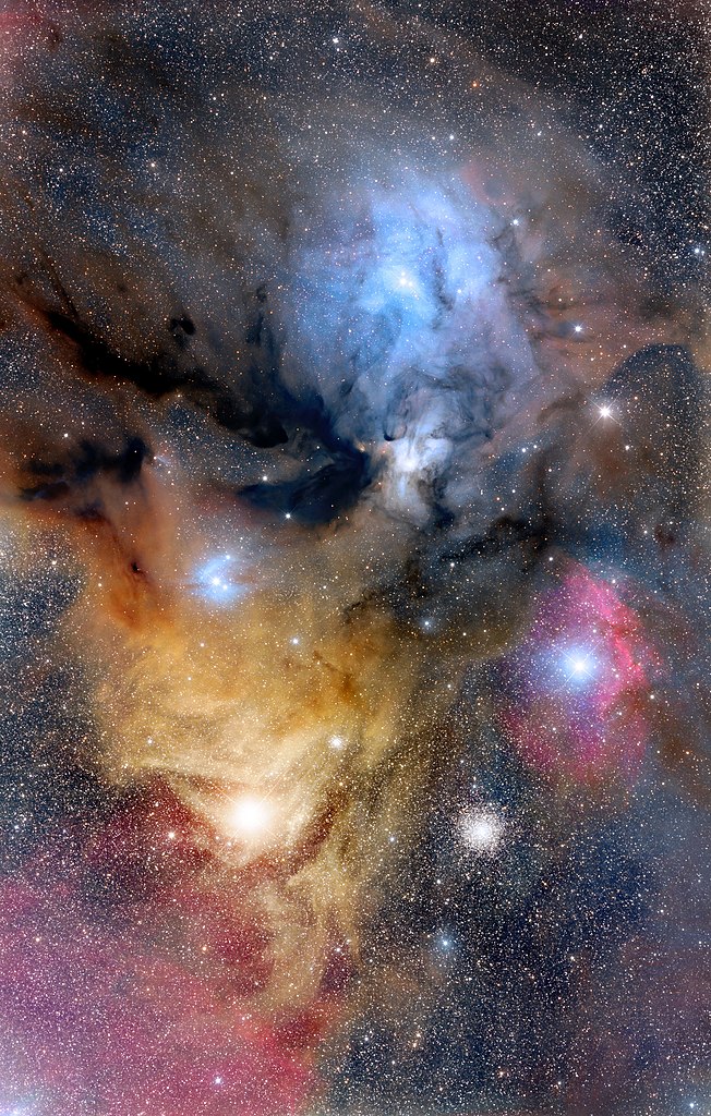 rho ophiuchi cloud complex,antares