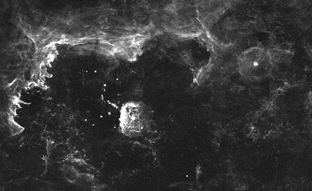 pistol nebula,quintuplet cluster