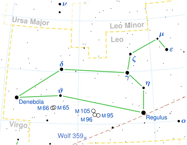 where is wolf 359,how to find wolf 359 in the sky