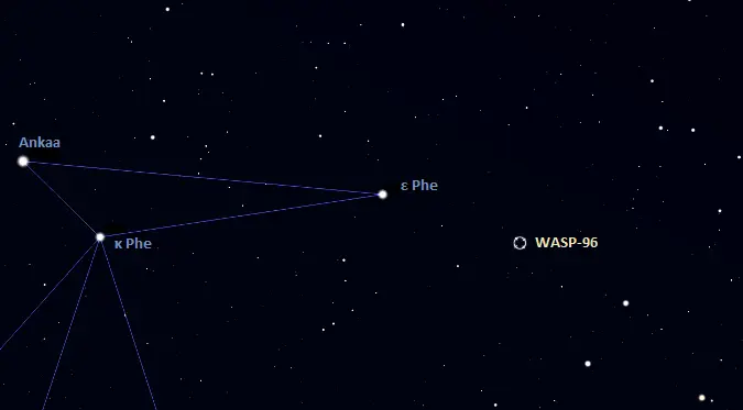 WASP-96 location