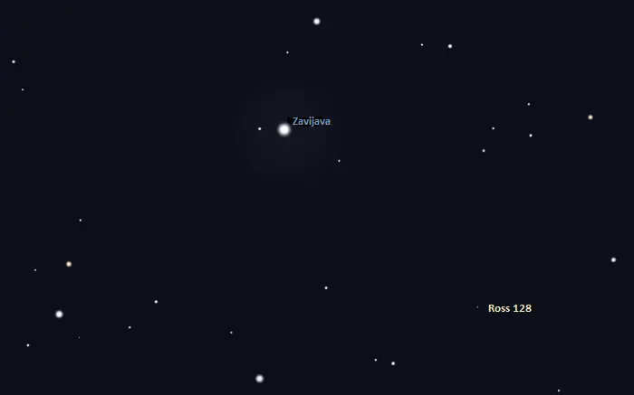 ross 128 location,ross 128 finder chart