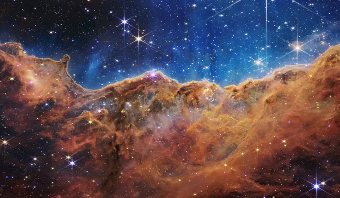 stellar nursery,carina nebula jwst