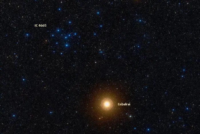 cebalrai and the open cluster IC 4665