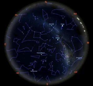 stars in the sky tonight in equatorial latitudes
