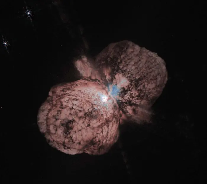 eta carinae star system,homunculus nebula