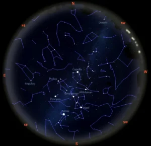 stars visible tonight,stars in the sky tonight,night sky tonight