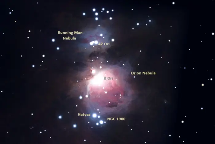 orion's sword asterism