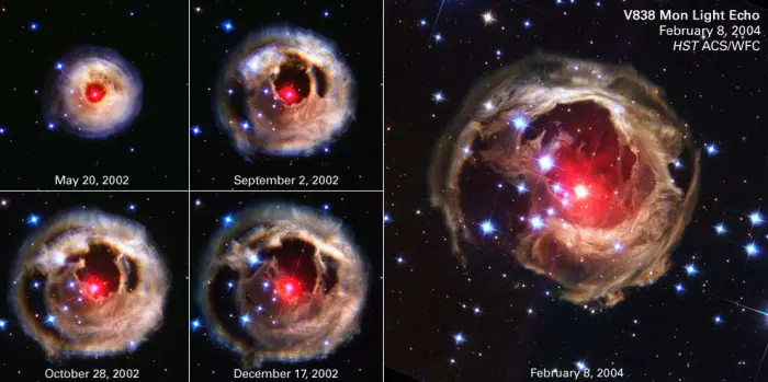 v838 monocerotis light echo