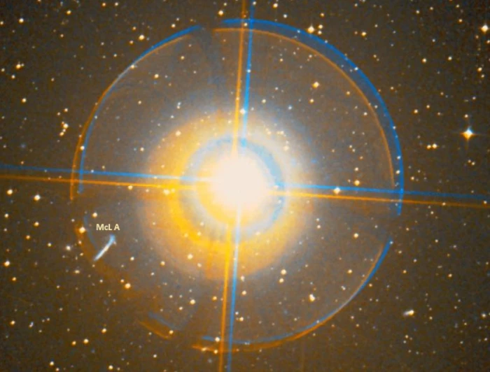 mcleish's object,mcl a,delta pavonis