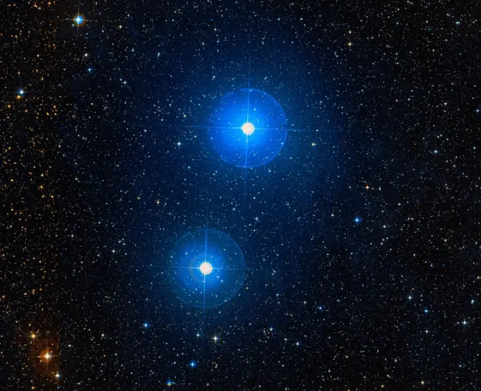 beta1 and beta2 sagittarii