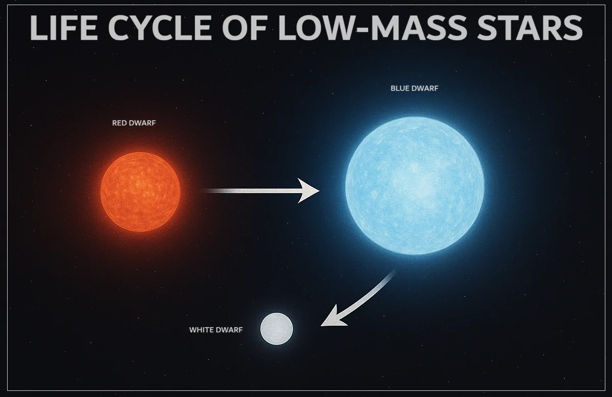 low-mass star life cycle,low-mass star evolution