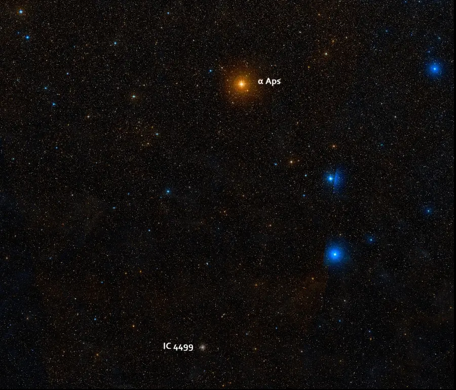 alpha apodis and the globular cluster ic 4499